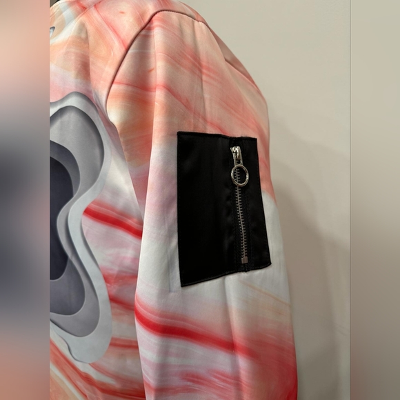 Vie + Riche/Men’s /Jacket Reversible Black Denim/Multicolor Polyester/SizeM - Picture 8 of 8